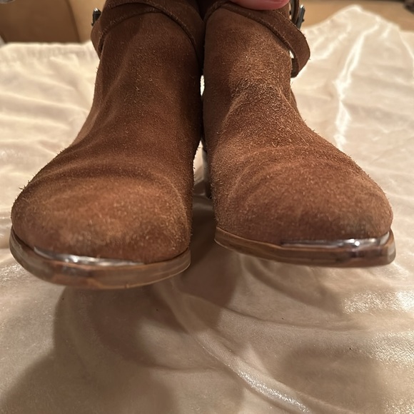 Women’s Mark Fisher Brown Suede booties - Picture 6 of 9